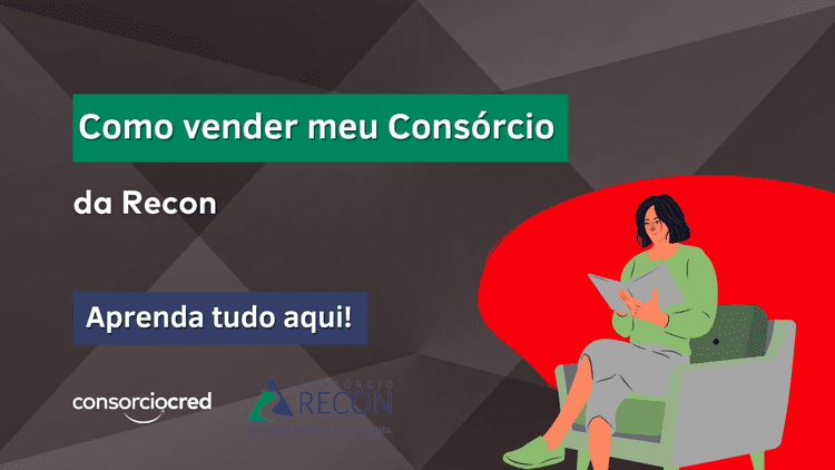 Mulher pesquisando como vender seu consórcio da Recon