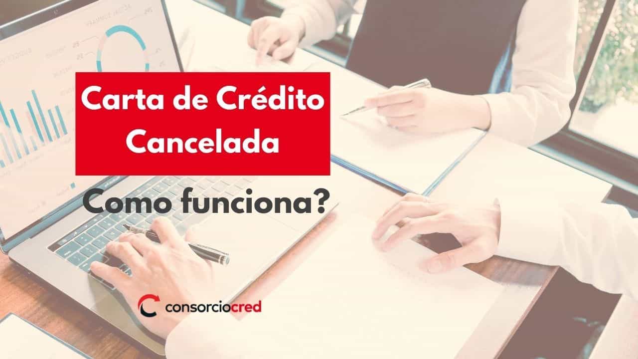 Carta de crédito cancelada: o que é e como funciona? 