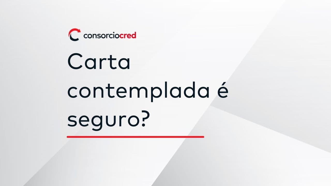 Carta contemplada é seguro?